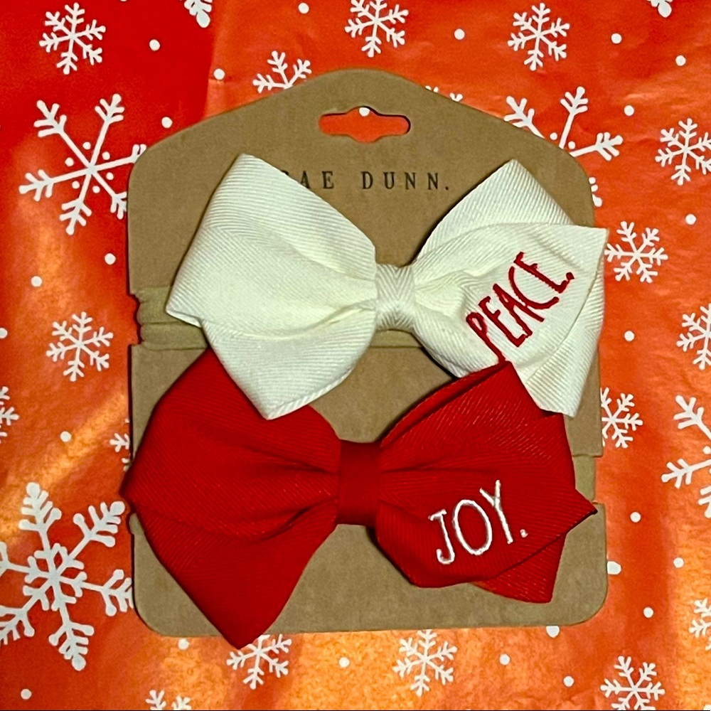 Rae Dunn Christmas Bows